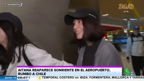 Así reacciona Aitana al preguntarle por la posible reconciliación entre Sebastián Yatra y Tini Stoessel