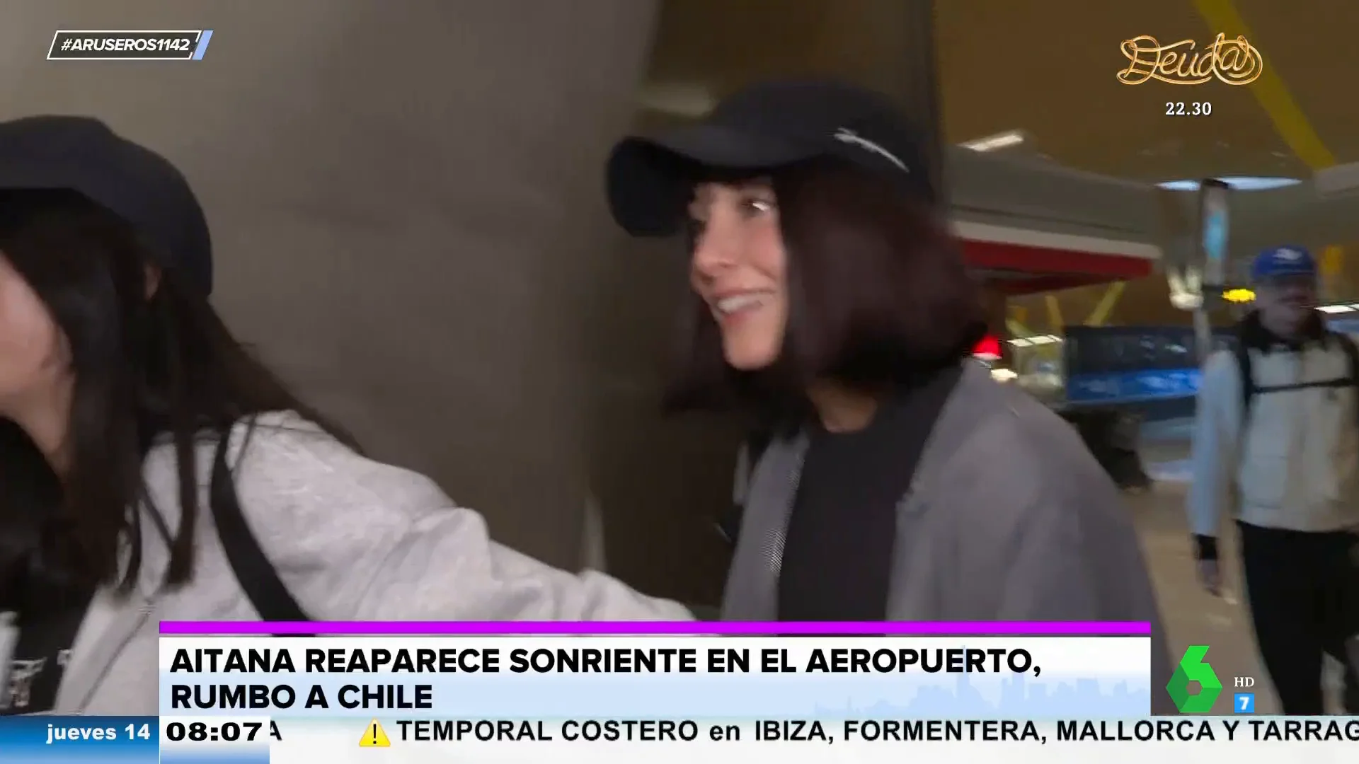 Así reacciona Aitana al preguntarle por la posible reconciliación entre Sebastián Yatra y Tini Stoessel