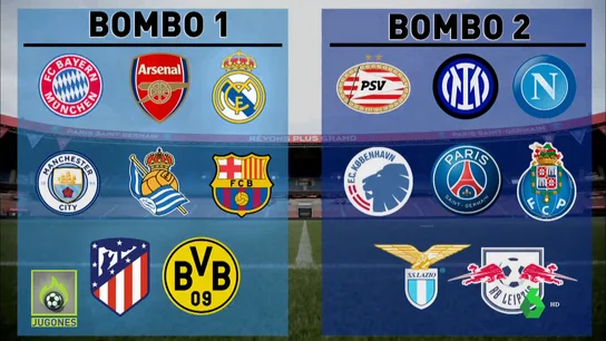 Sorteo Champions Sorteo Champions