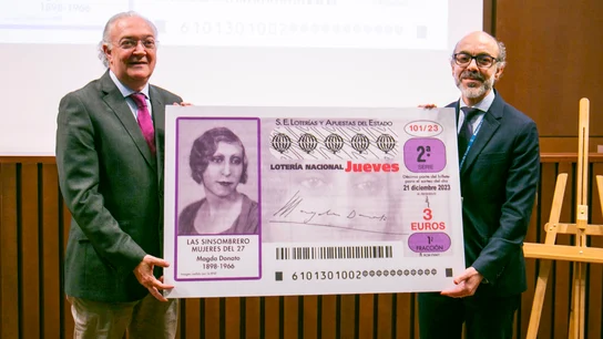 Lotería Nacional dedica a Magda Donato ('Sinsombrero') el último décimo antes de la Lotería de Navidad Lotería Nacional dedica a Magda Donato ('Sinsombrero') el último décimo antes de la Lotería de Navidad
