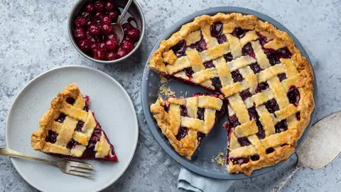 Tarta Linzer, dulce navideño típico de Austria Tarta Linzer, dulce navideño típico de Austria