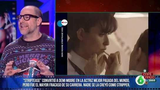 Alberto Rey cuenta por qué 'Striptease' se cargó la carrera de Demi Moore: "Es una película rara y mala" Alberto Rey cuenta por qué 'Striptease' se cargó la carrera de Demi Moore: "Es una película rara y mala"