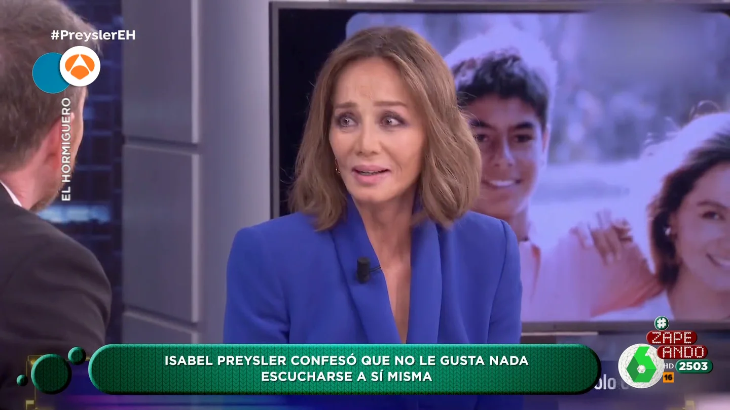 Isabel Preysler desvela que le espanta escucharse Isabel Preysler desvela que le espanta escucharse