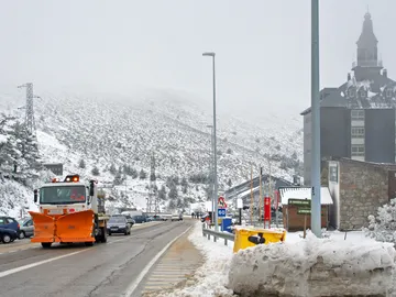Puerto de Navacerrada, en la Comunidad de Madrid Puerto de Navacerrada, en la Comunidad de Madrid