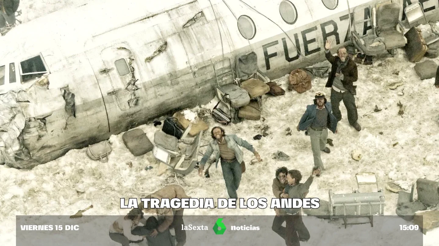 Así fue 'La tragedia de los Andes', la historia real que ha inspirado 'La sociedad de la nieve' de J. A. Bayona Así fue 'La tragedia de los Andes', la historia real que ha inspirado 'La sociedad de la nieve' de J. A. Bayona