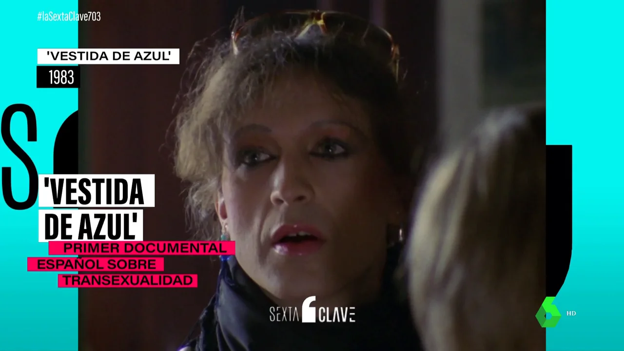El origen de 'Vestida de azul': un documental pionero sobre transexualidad rodado en los años 80