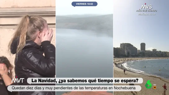 ¿Qué tiempo hará en Nochebuena y Navidad? La meteoróloga Joanna Ivars da las primeras pistas ¿Qué tiempo hará en Nochebuena y Navidad? La meteoróloga Joanna Ivars da las primeras pistas