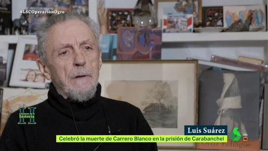 Un ex preso político explica cómo celebró la muerte de Carrero Blanco en la cárcel "En aquel momento de la España del año 73, la mayoría de la gente brindó por la muerte de Carrero Blanco. Es una putada para la familia, pero era así", afirma el periodista Manuel Cerdán en este vídeo de laSexta Columna.