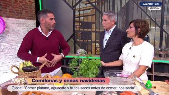 Pablo Ojeda aconseja para evitar atracones en Navidad Pablo Ojeda aconseja para evitar atracones en Navidad