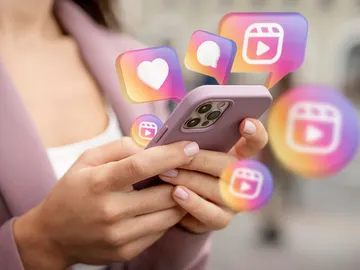 Instagram en un iPhone Instagram en un iPhone