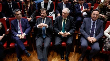 Bolaños, Conde-Pumpido, Vicente Guilarte y el fiscal general del Estado, Álvaro García Ortiz
