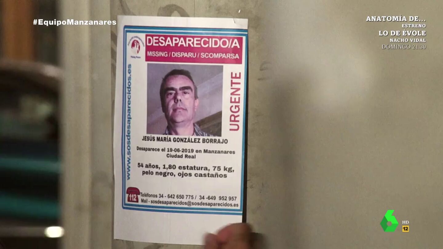 Cartel del desaparecido Jes&uacute;s Gonz&aacute;lez