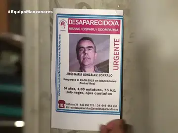 Cartel del desaparecido Jesús González