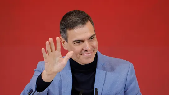 Pedro Sánchez durante la Convención Política del PSdeG en Santiago de Compostela Pedro Sánchez durante la Convención Política del PSdeG en Santiago de Compostela