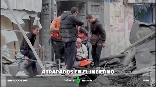 Después de tanto bombardeo, entran con los tanques para aniquilar a los que quedan con vida Después de tanto bombardeo, entran con los tanques para aniquilar a los que quedan con vida