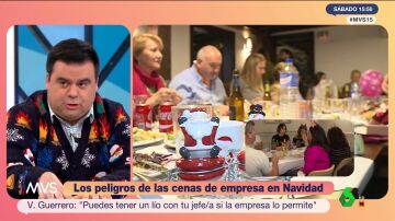 Alberto Guzmán, sobre las cenas de empresa en las que la gente se "descoca": "¡Esas son las buenas!"