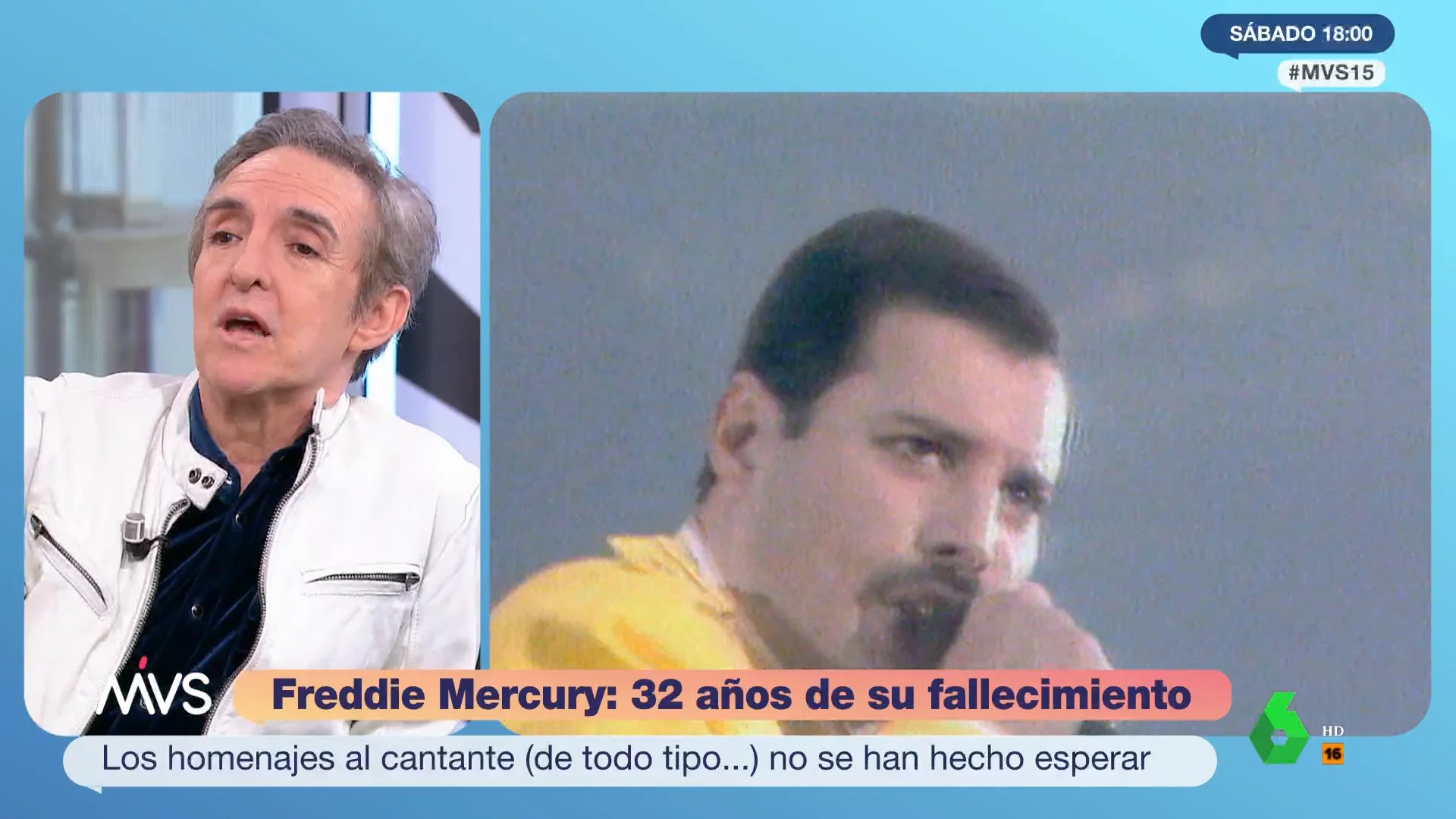 Ramoncín desvela detalles sobre su encuentro con Freddie Mercury