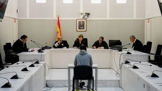Imagen de un juicio en la Audiencia Nacional contra yihadistas Imagen de un juicio en la Audiencia Nacional contra yihadistas