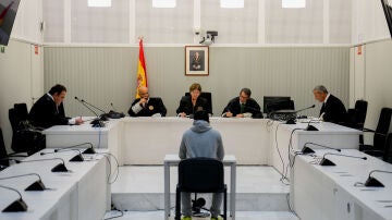 Imagen de un juicio en la Audiencia Nacional contra yihadistas