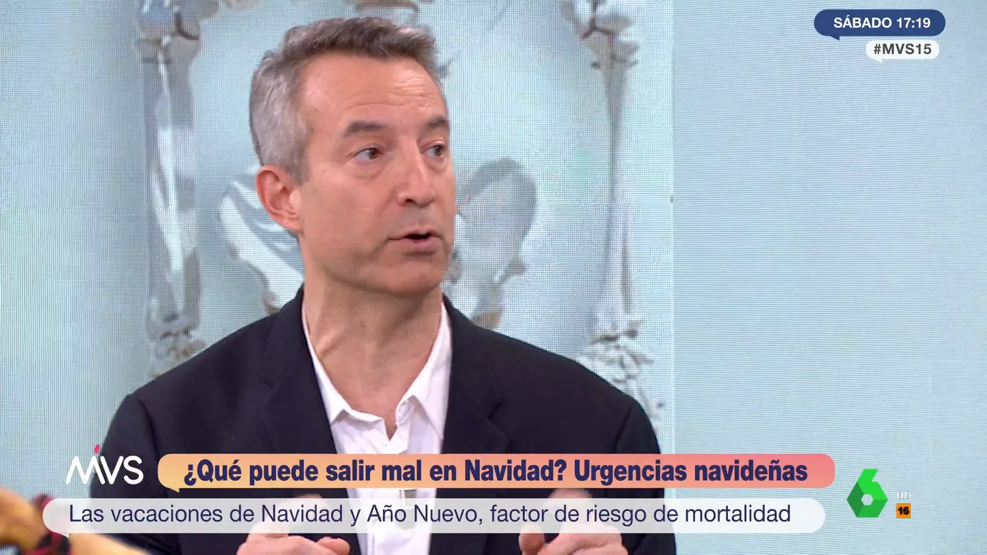 Cesar Carballo explica por qué el día que más fallos cardiacos hay es el 25 de diciembre" Cesar Carballo explica por qué el día que más fallos cardiacos hay es el 25 de diciembre