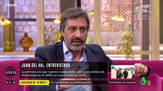 Juan del Val, sobre su fama de tener "mala leche": "Hay veces que cuando me enfado, lo hago en alto" Juan del Val, sobre su fama de tener "mala leche": "Hay veces que cuando me enfado, lo hago en alto"