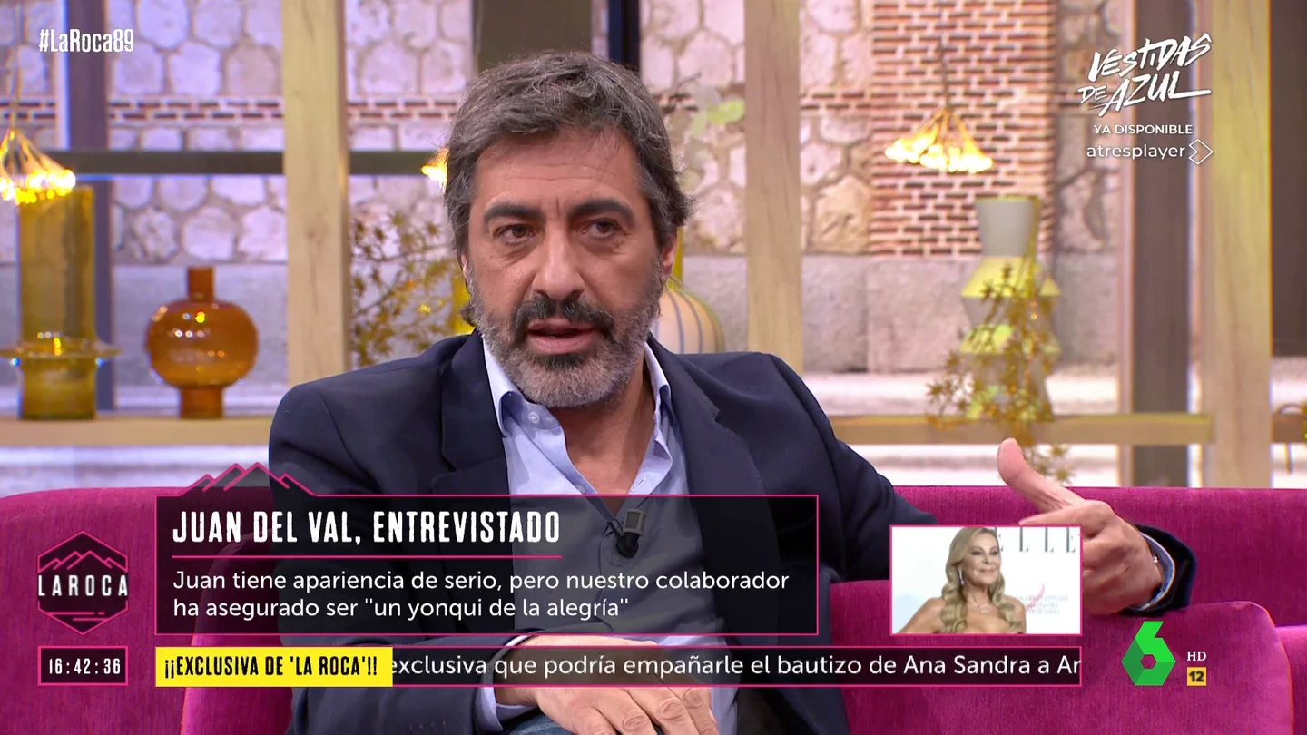 La sorprendente revelación de Juan del Val: "Que la gente pueda pensar que soy del PP es una cosa lógica" La sorprendente revelación de Juan del Val: "Que la gente pueda pensar que soy del PP es una cosa lógica"