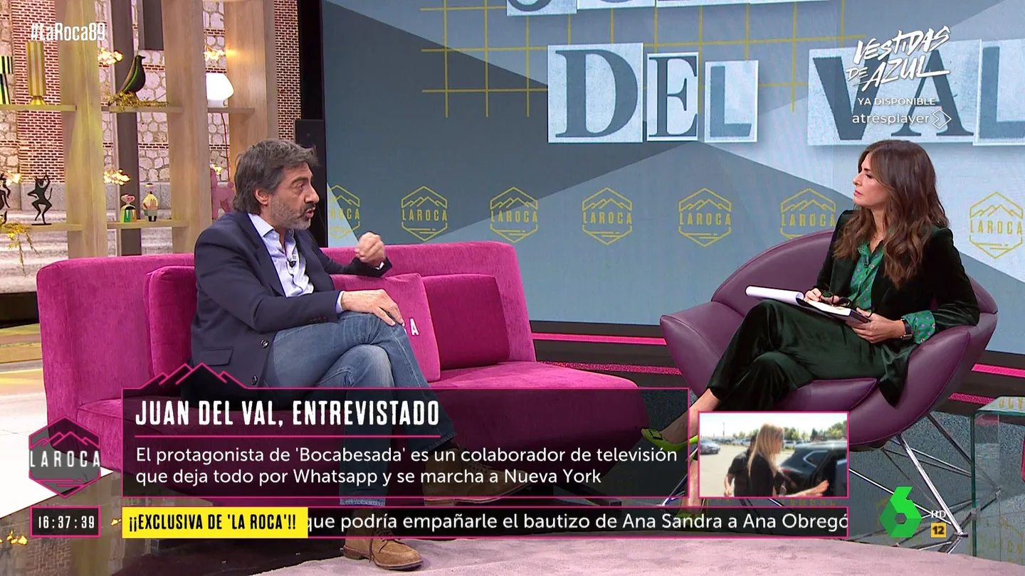 Las tiernas palabras de Juan del Val a Nuria Roca: "No abandonaría bajo ningún concepto lo que tengo en casa" Las tiernas palabras de Juan del Val a Nuria Roca: "No abandonaría bajo ningún concepto lo que tengo en casa"