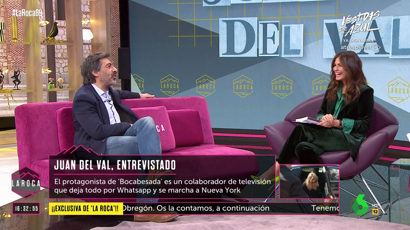 Juan del Val, sobre el sexo en su última novela: "Hay una parte concreta muy inspirada en algo con Nuria" Juan del Val, sobre el sexo en su última novela: "Hay una parte concreta muy inspirada en algo con Nuria"