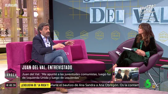 Juan del Val, tajante: "Hay catetos que piensan que no apoyar a Pedro Sánchez es ser de derechas" Juan del Val, tajante: "Hay catetos que piensan que no apoyar a Pedro Sánchez es ser de derechas"