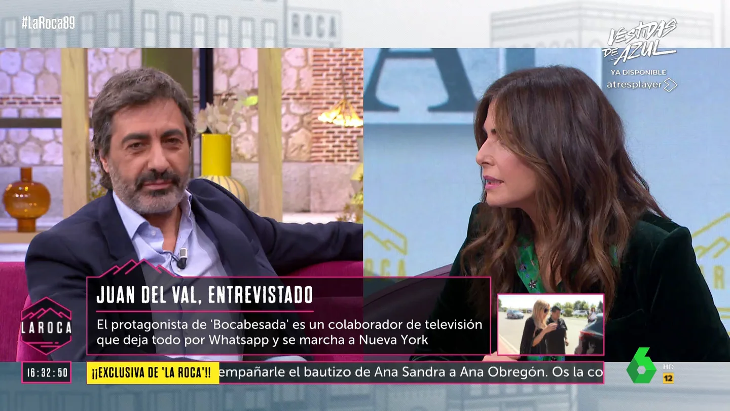 Nuria Roca pregunta Juan del Val: ¿Has escrito alguna escena de sexo inspirándote en momentos donde yo no estaba? Nuria Roca pregunta Juan del Val: ¿Has escrito alguna escena de sexo inspirándote en momentos donde yo no estaba?