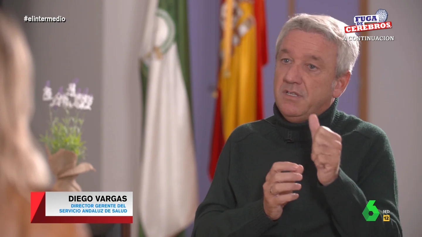Diego Vargas, director gerente del Servicio Andaluz de Salud: "Esto no es un problema andaluz, es un problema a nivel nacional" Diego Vargas, director gerente del Servicio Andaluz de Salud: "Esto no es un problema andaluz, es un problema a nivel nacional"