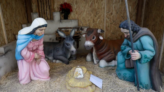 Roban por segunda vez este año el niño Jesús del belén de Benimaclet (València) Roban por segunda vez este año el niño Jesús del belén de Benimaclet (València)