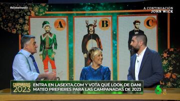 Cristina Pardo desvela su favorito para el look de Dani Mateo en las Campanadas
