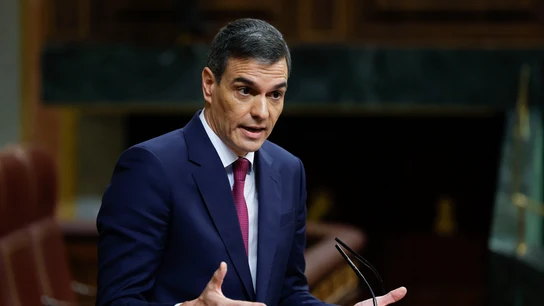 El presidente del Gobierno, Pedro Sánchez El presidente del Gobierno, Pedro Sánchez, interviene durante la sesión de Control al Ejecutivo que celebra el Congreso este miércoles