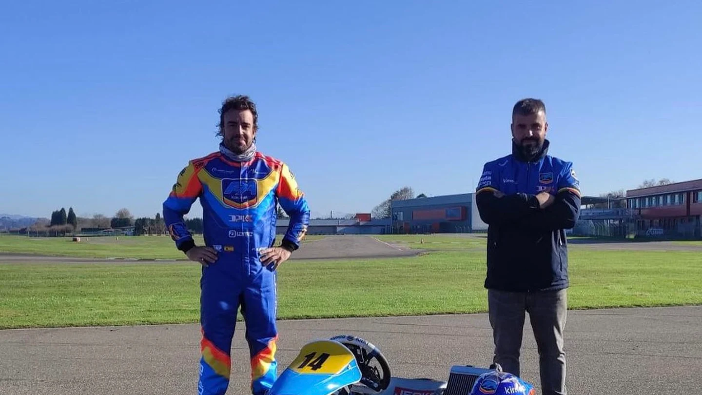 Fernando Alonso, en su circuito Fernando Alonso, en su circuito