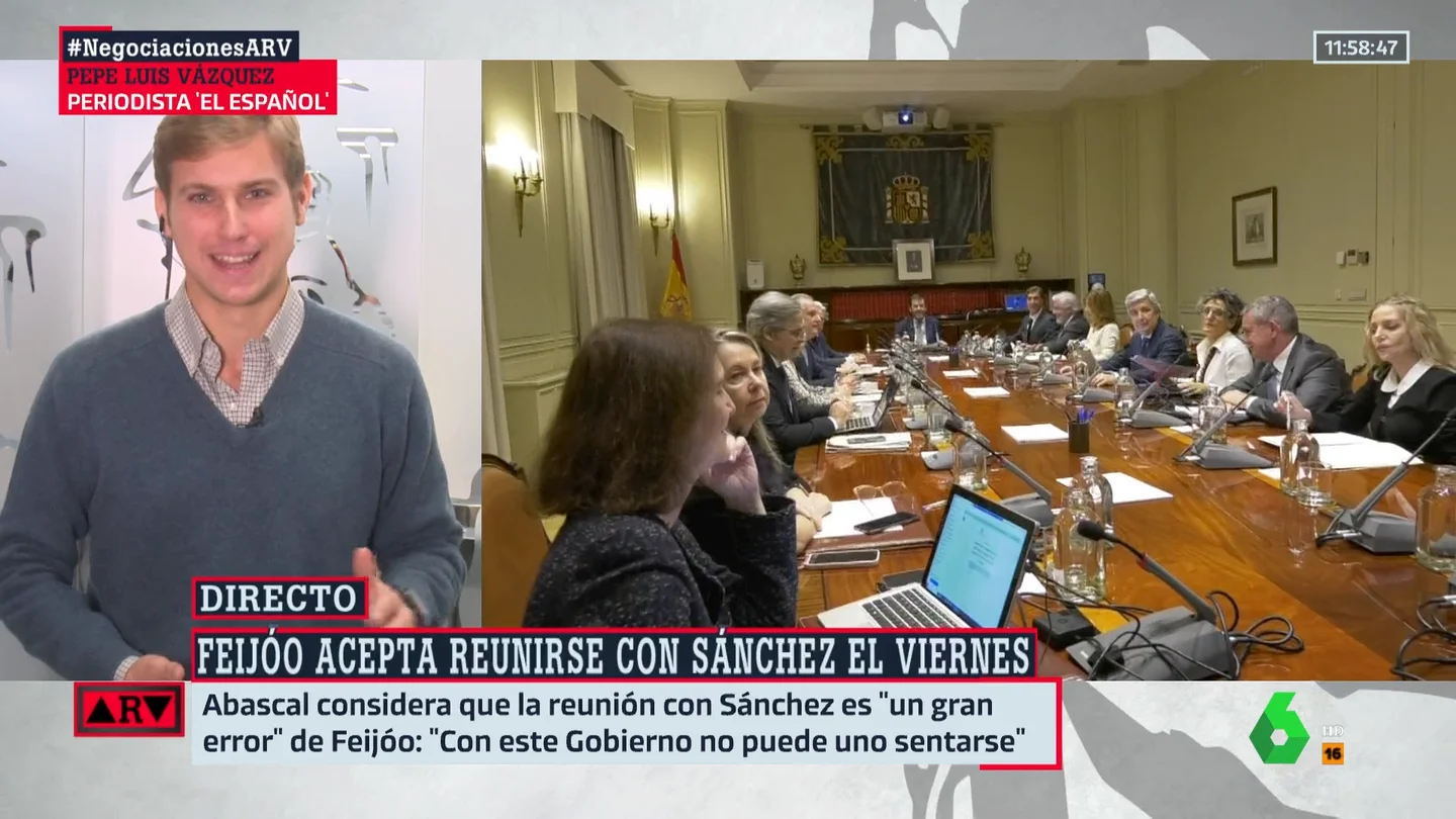 El pronóstico de Pepe Luis Vázquez sobre la reunión entre Sánchez y Feijóo: "Nos va a traer carbón" El pronóstico de Pepe Luis Vázquez sobre la reunión entre Sánchez y Feijóo: "Nos va a traer carbón"