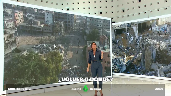 El alegato de Cristina Saavedra sobre la situación en Gaza: "Israel asegura que los gazatíes podrán volver, pero, ¿a dónde?" El alegato de Cristina Saavedra sobre la situación en Gaza: "Israel asegura que los gazatíes podrán volver, pero, ¿a dónde?"