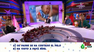 Papá Noel, golpes falsos o risas diabólicas: el concurso de Zapeando para adivinar por qué lloran unos bebés