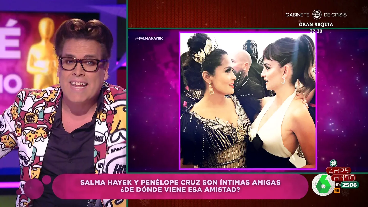 ¿Cómo se conocieron Salma Hayek y Penélope Cruz? Torito lo cuenta en 'Zapeando' ¿Cómo se conocieron Salma Hayek y Penélope Cruz? Torito lo cuenta en 'Zapeando'