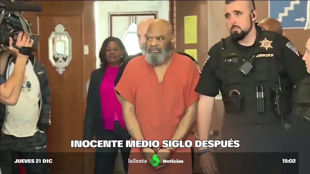A man is declared innocent after spending 48 years in prison in the United States A man is declared innocent after spending 48 years in prison in the United States
