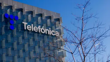 Imagen del edificio de Telefónica en Madrid.