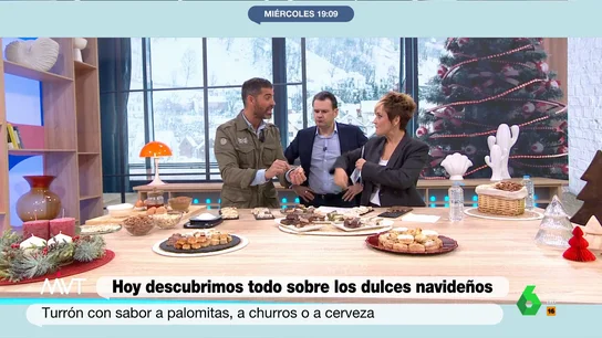 MVT El nutricionista Pablo Ojeda explica cómo saber si un turrón blando es bueno usando la "friabilidad" MVT El nutricionista Pablo Ojeda explica cómo saber si un turrón blando es bueno usando la "friabilidad"