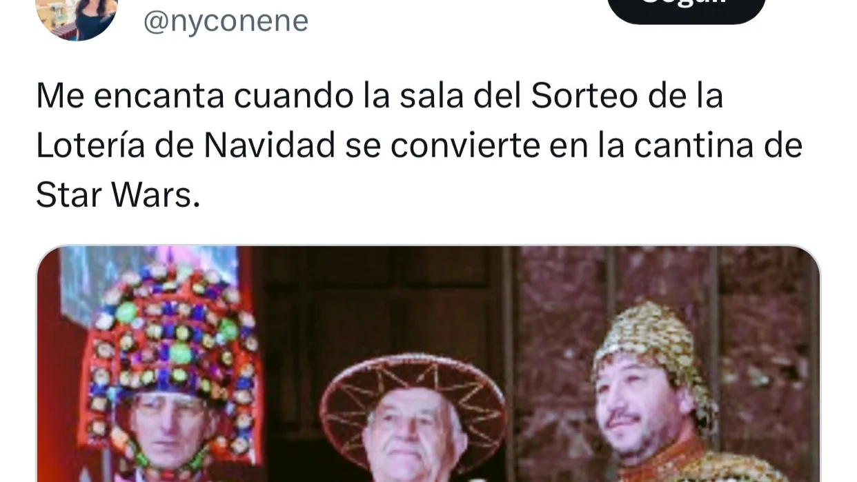 Los mejores memes de la Lotería de Navidad 2023: "El sorteo se convierte en la cantina de Star Wars"