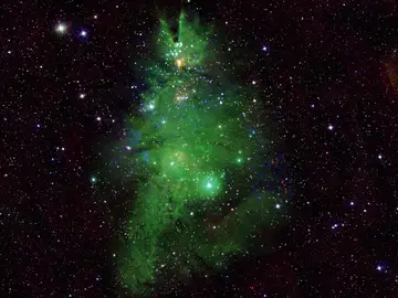 La NASA comparte una imagen de un árbol de Navidad cósmico La NASA comparte una imagen de un árbol de Navidad cósmico