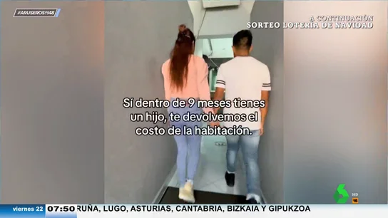 El hotel con seguro de embarazo: "Si dentro de 9 meses tienes un hijo, te devolvemos el costo de la habitación" El hotel con seguro de embarazo: "Si dentro de 9 meses tienes un hijo, te devolvemos el costo de la habitación"