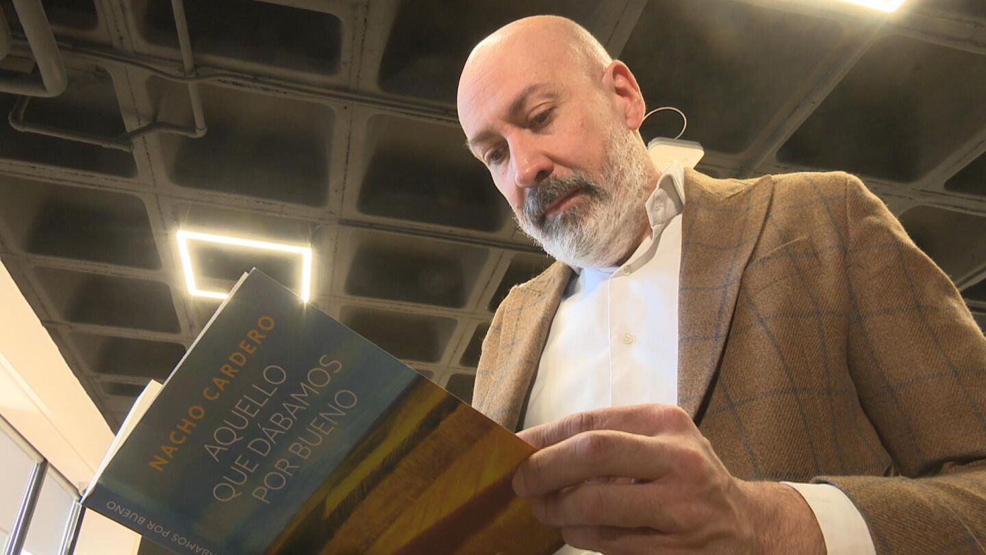 Nacho Cardero, autor de 'Aquello que dábamos por bueno". Nacho Cardero, autor de 'Aquello que dábamos por bueno".