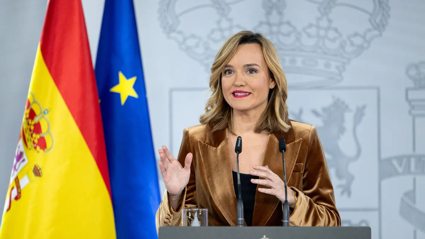 La ministra portavoz y titular de Educación, Pilar Alegría, da cuenta de la reunión entre Pedro Sánchez y Alberto Núñez Feijóo La ministra portavoz y titular de Educación, Pilar Alegría, da cuenta de la reunión entre Pedro Sánchez y Alberto Núñez Feijóo