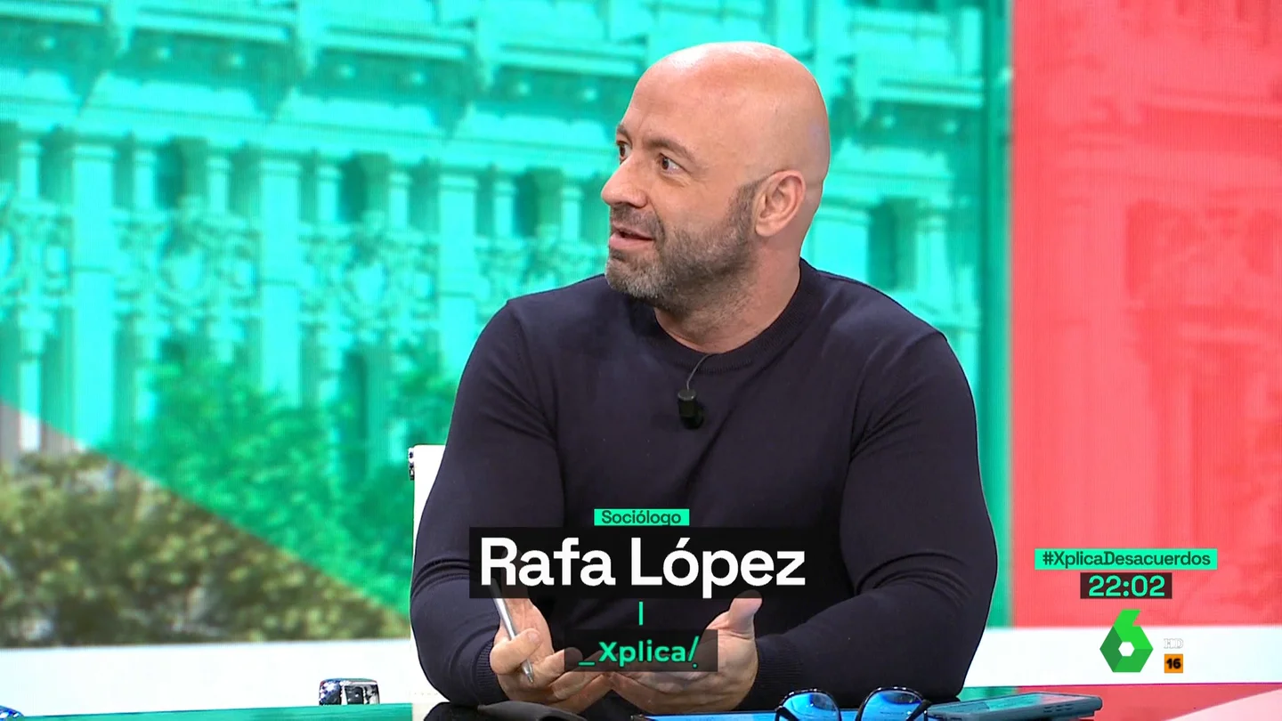 El sociólogo Rafa López carga contra Ortega Smith por agredir a un concejal El sociólogo Rafa López carga contra Ortega Smith por agredir a un concejal