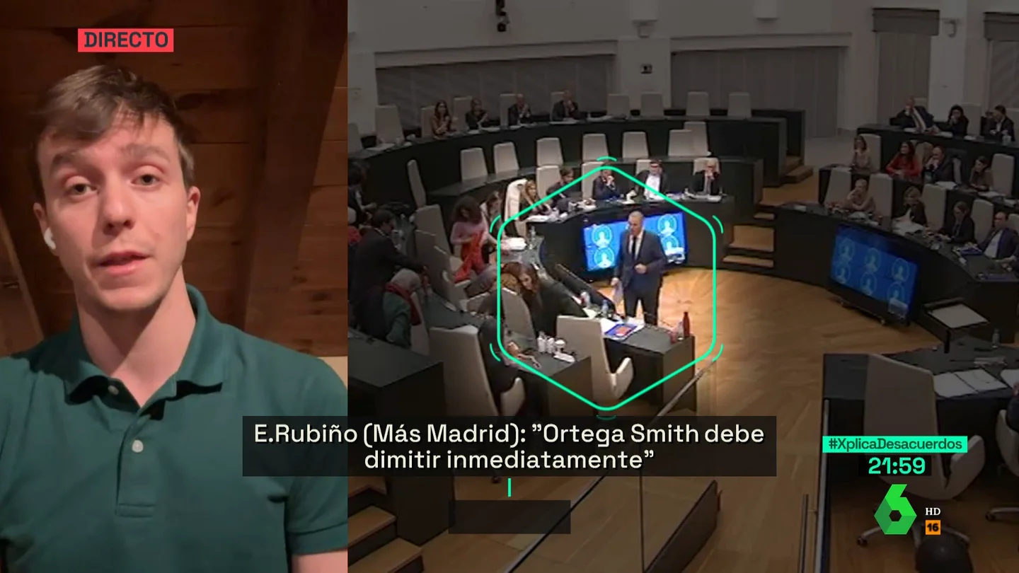 Rubiño critica la reacción de Vox a la agresión de Ortega Smith: "Ensalzan constantemente ese 'macho ibérico'..." Rubiño critica la reacción de Vox a la agresión de Ortega Smith: "Ensalzan constantemente ese 'macho ibérico'..."