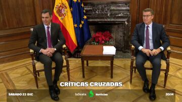 Críticas cruzadas entre PP y PSOE un día después de la reunión de Sánchez y Feijóo